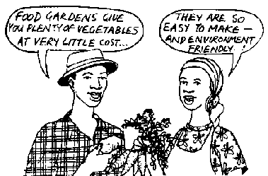 couple gardening
