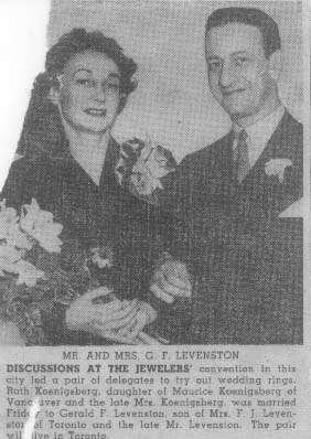 Gerald and Ruth Levenston